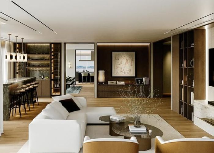 Modern villa renovation