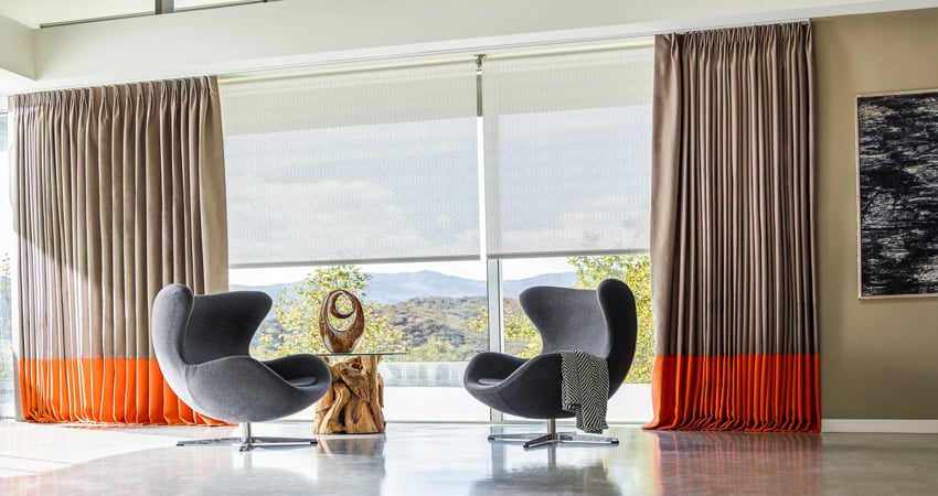 Cotton Curtains For Easy Maintenance interior design