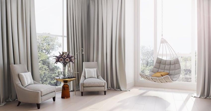 Linen Curtains interior design